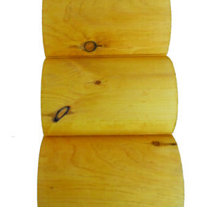 3 x 8 Smooth Natural Log Siding