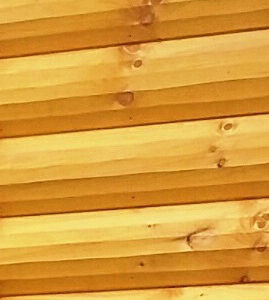 3x8 Rustic Hewn Log siding